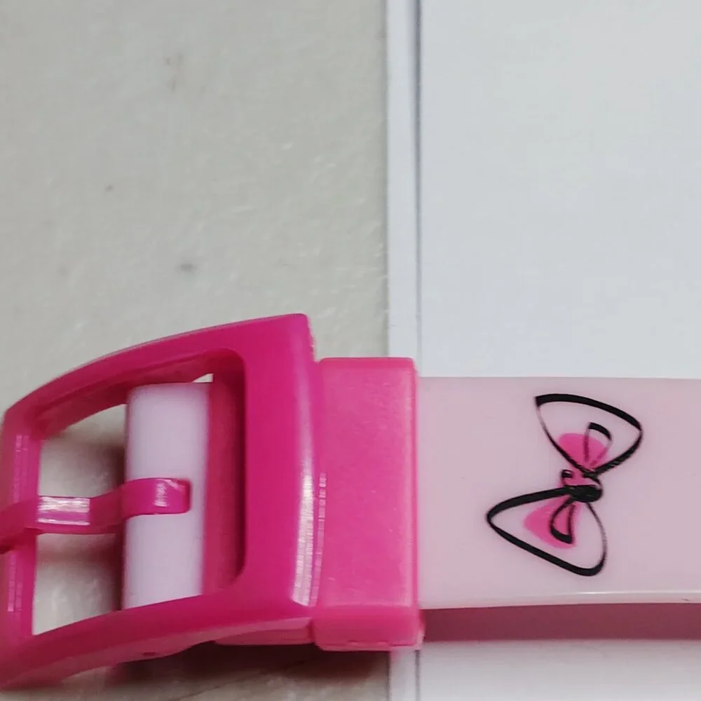 Vintage Minnie Mouse Digital Watch - Pink Bow Design, 8